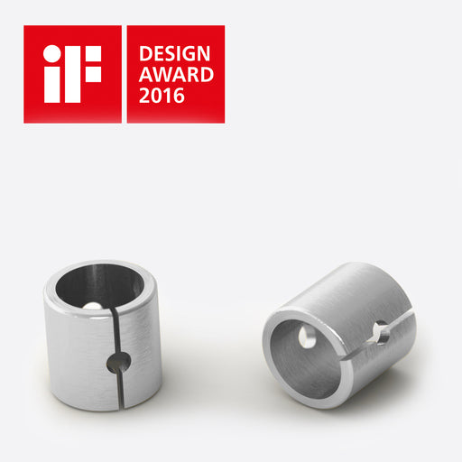 25 pares de tarraxas O-NUT • Prata 800 • Compatível com pino 0,80mm