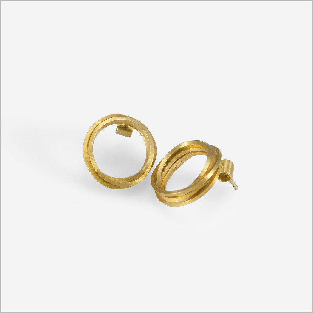 Brinco Rabisco • Ouro Amarelo 18K